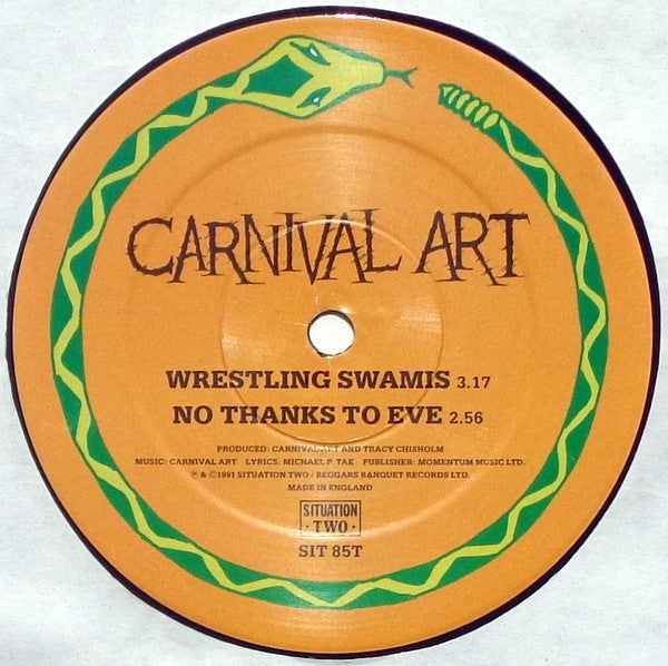 Carnival Art : Wrestling Swamis Vs. Mr. Blue Veins (12")