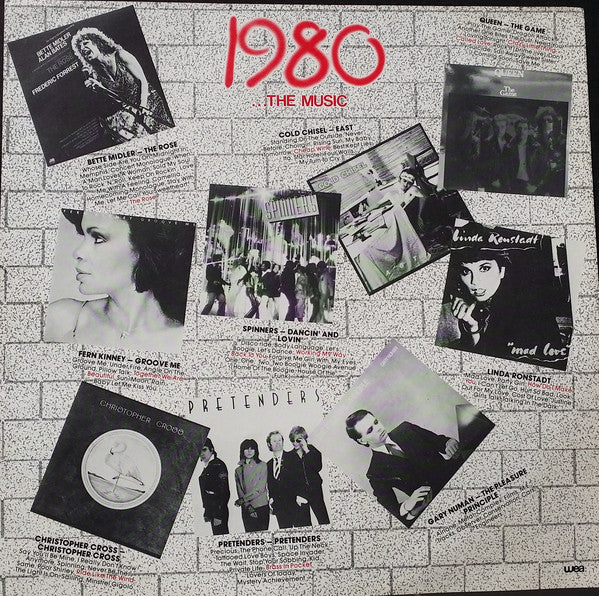 Various : 1980...The Music (LP, Comp)