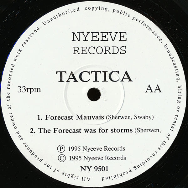 Tactica : Premonition (12")