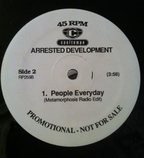 Arrested Development : People Everyday (12", Single, Promo)