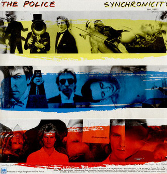 The Police : Synchronicity (LP, Album, Ltd, RE, Yel)