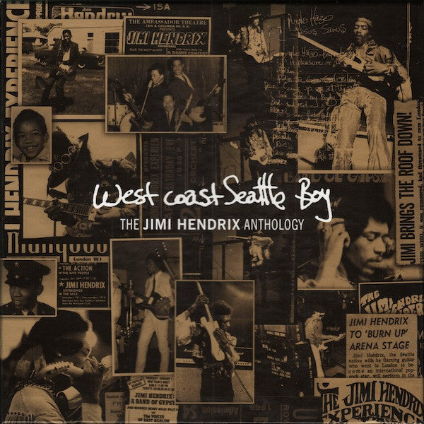 Jimi Hendrix : West Coast Seattle Boy: The Jimi Hendrix Anthology (8xLP, 180 + Box, Comp, Ltd, Num)