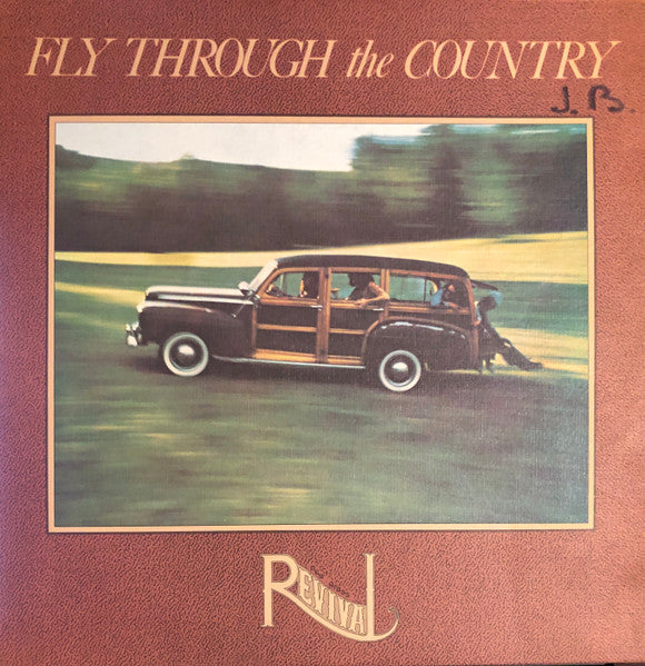 New Grass Revival : Fly Through The Country (LP, Album, Red)