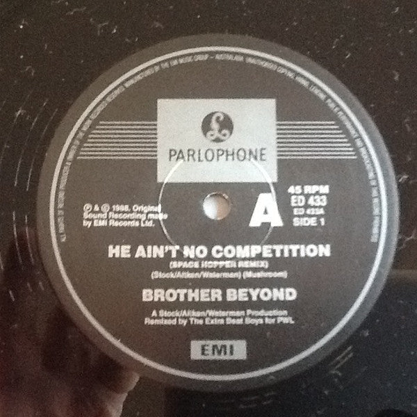 Brother Beyond : He Ain't No Competition (Space-Hopper Remix) (12")