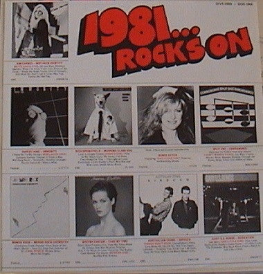 Various : 1981...Rocks On (LP, Comp)
