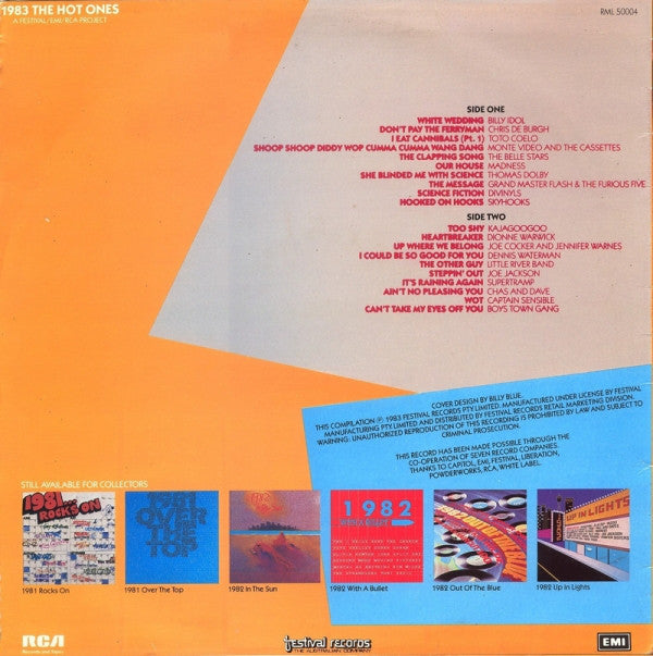 Various : 1983 The Hot Ones (LP, Comp)