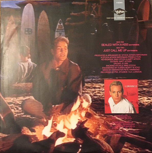 Jason Donovan : Sealed With A Kiss (12")