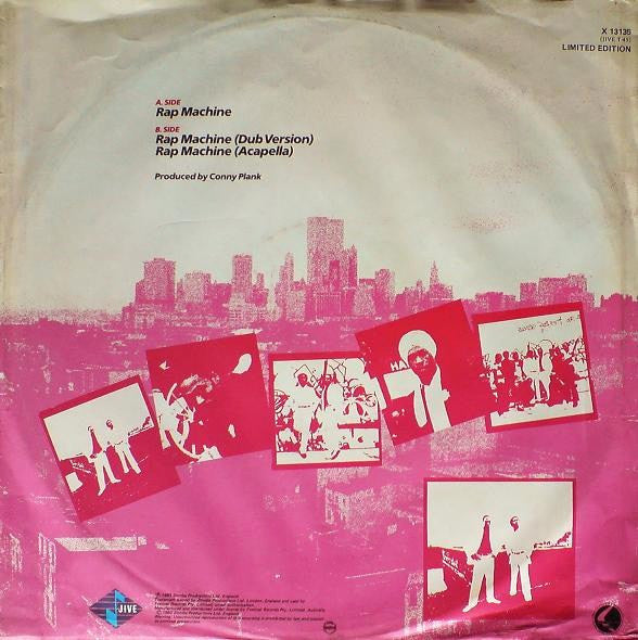 Whodini : Rap Machine (12", Ltd)