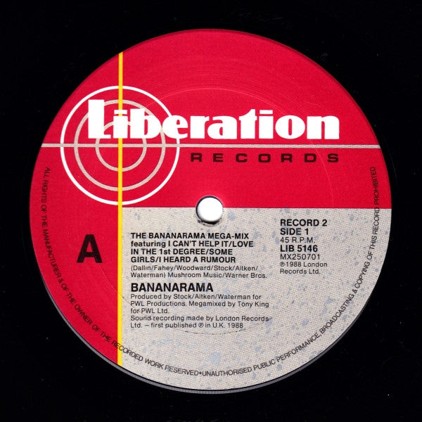 Bananarama : Wow! (LP, Album + 12", Single)