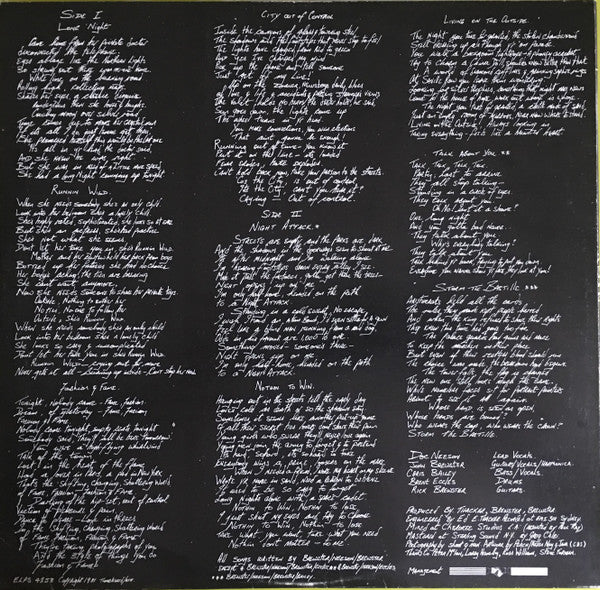 The Angels : Night Attack (LP, Album)