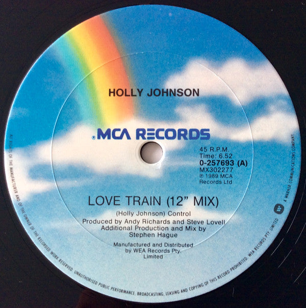 Holly Johnson : Love Train (12")