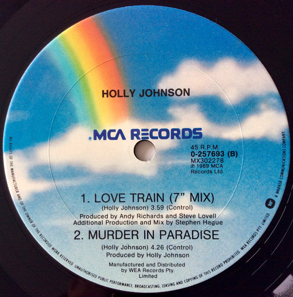 Holly Johnson : Love Train (12")