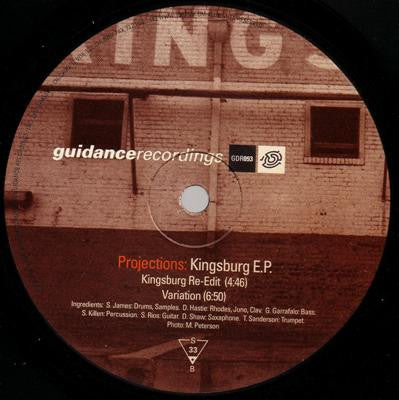 Projections : Kingsburg E.P. (12", EP)