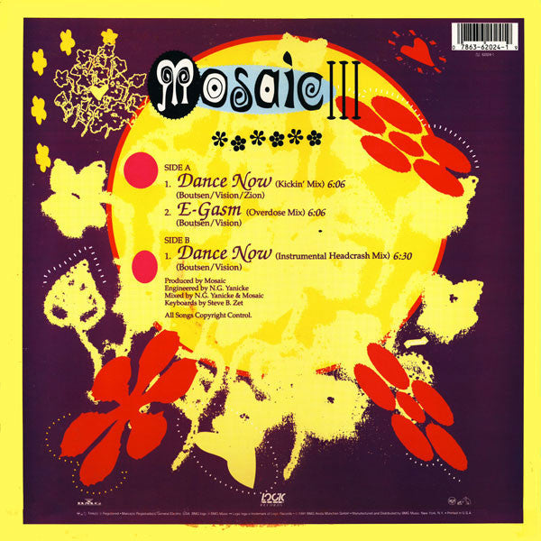 Mosaic Feat. Zyon : Dance Now (12")