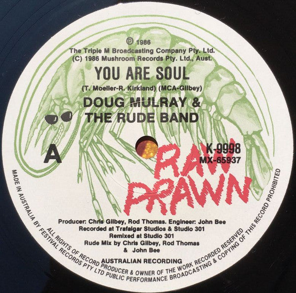 Doug Mulray And The Rude Band : You Are Soul (12", Single, Ltd)