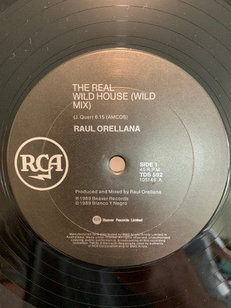 Raúl Orellana : The Real Wild House (12")