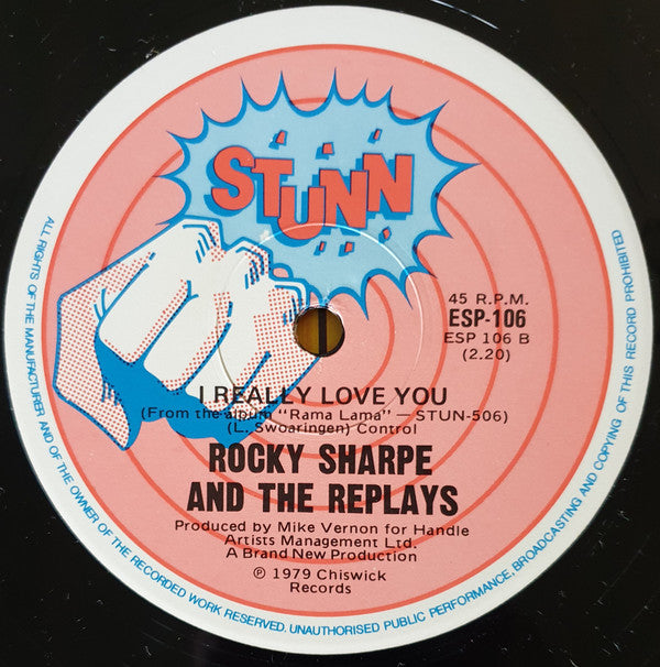 Rocky Sharpe & The Replays : Rama Lama Ding Dong (12", Maxi)