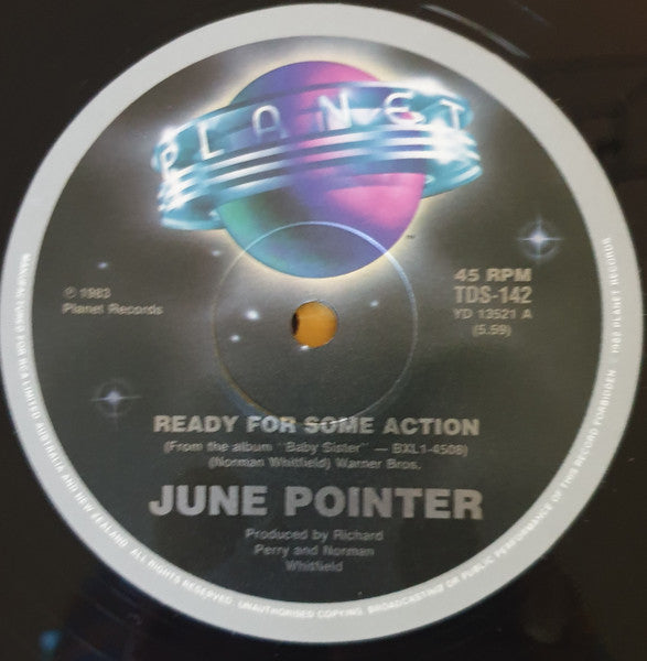 June Pointer : Ready For Some Action (12", Single)