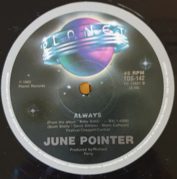 June Pointer : Ready For Some Action (12", Single)