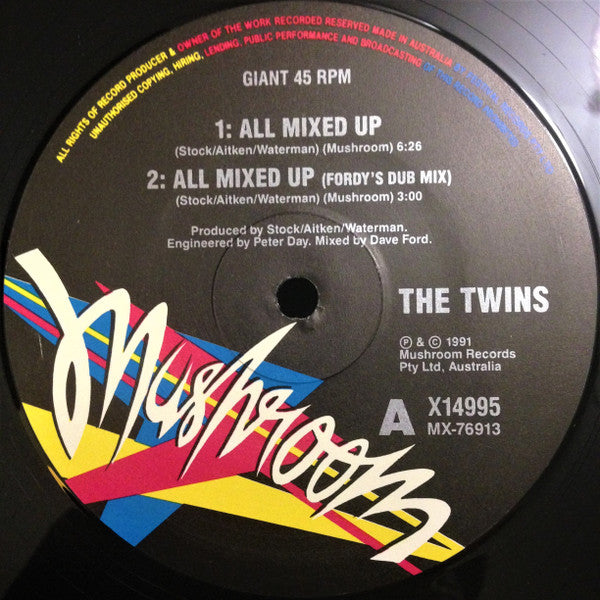 The Twins (8) : All Mixed Up (12")