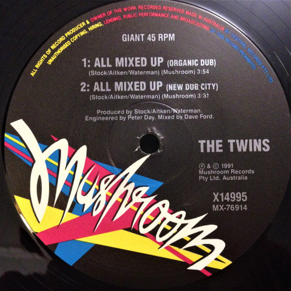 The Twins (8) : All Mixed Up (12")