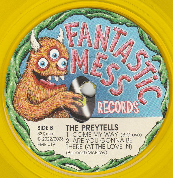 The Preytells (2) : The Lost[ish] Tapes (7", EP, Ltd, Num, Yel)