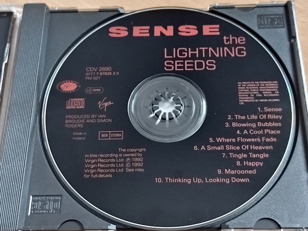 Lightning Seeds : Sense (CD, Album, RE)