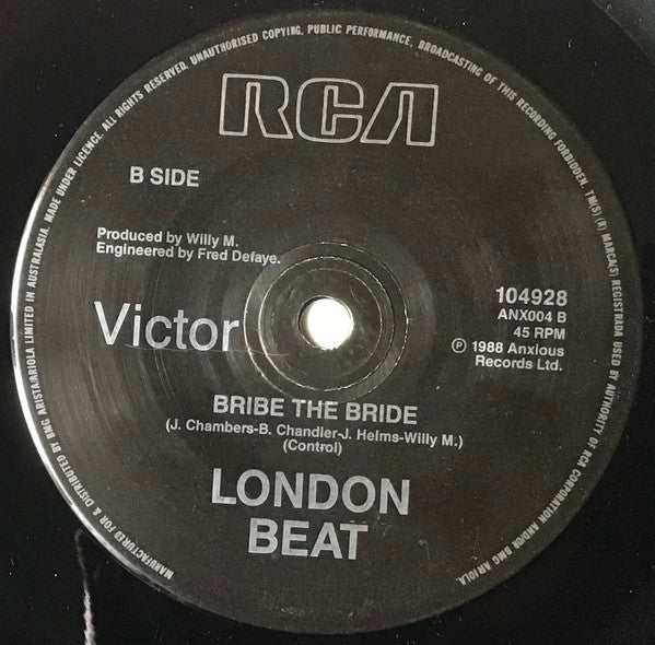 Londonbeat : There's A Beat Going On (7", Single)