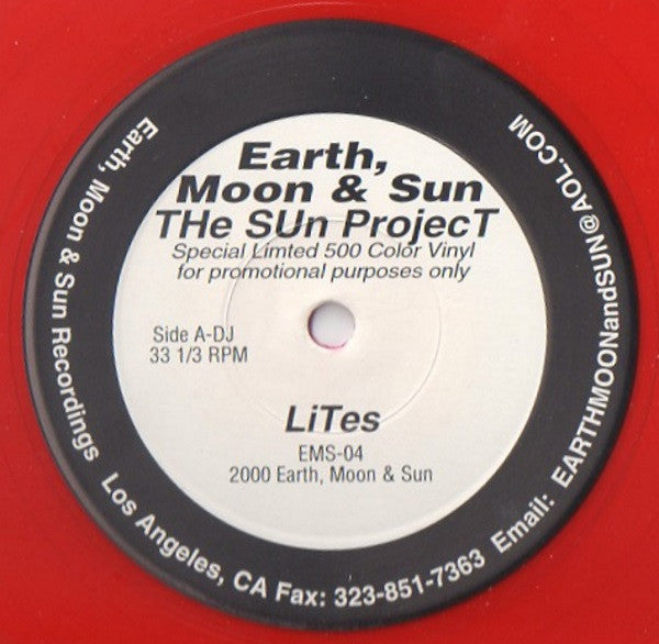 The Sun Project : Lites (12&quot;, Ltd, Promo, Red)