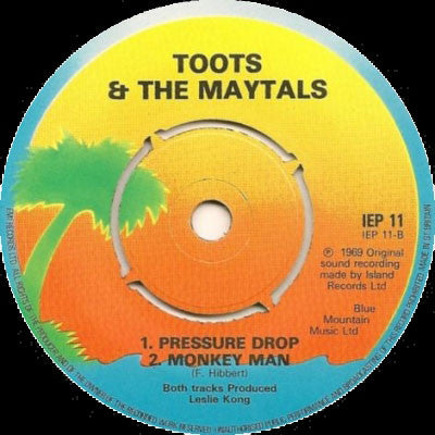 Toots & The Maytals : Toots & The Maytals E.P. (7", EP)