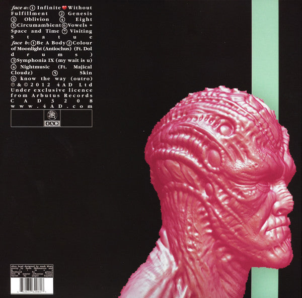 Grimes (4) : Visions (LP, Album, RP)