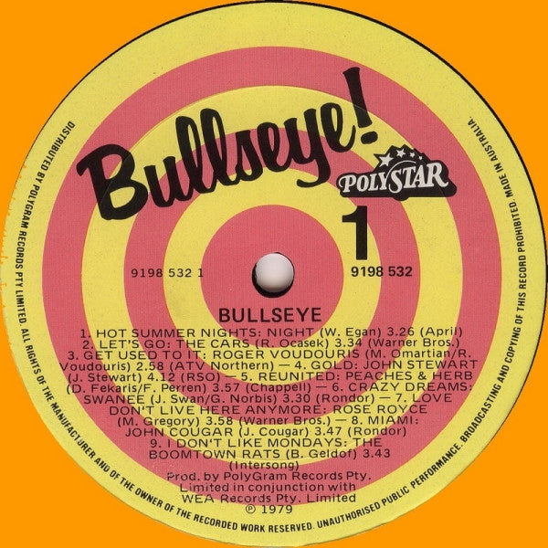 Various : Bullseye! (LP, Comp)