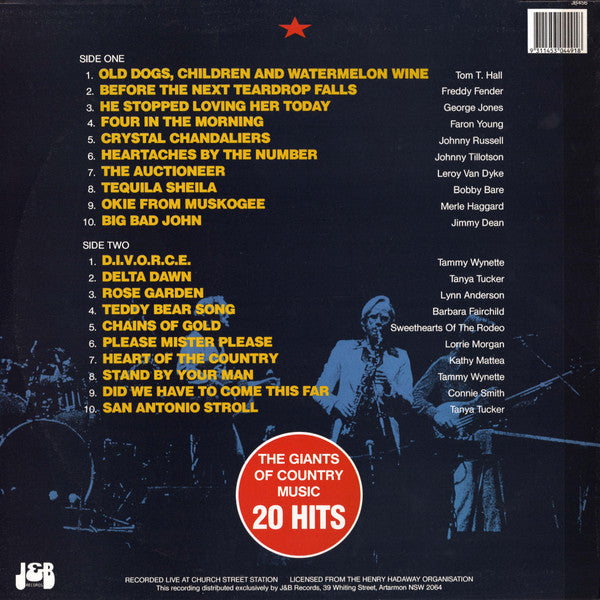 Various : The Ultimate Country Concert (LP)