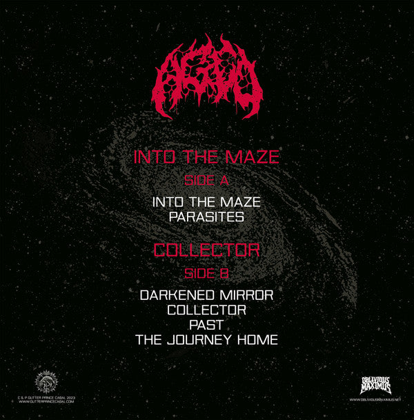 Aglo (2) : Into The Maze (LP, Comp, Bla)