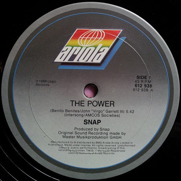 Snap! : The Power (12")