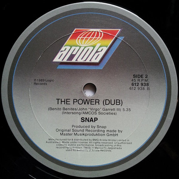 Snap! : The Power (12")