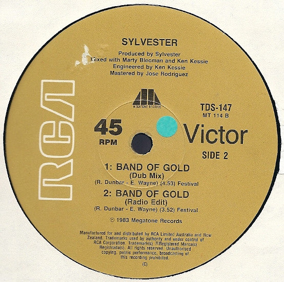 Sylvester : Band Of Gold (12")