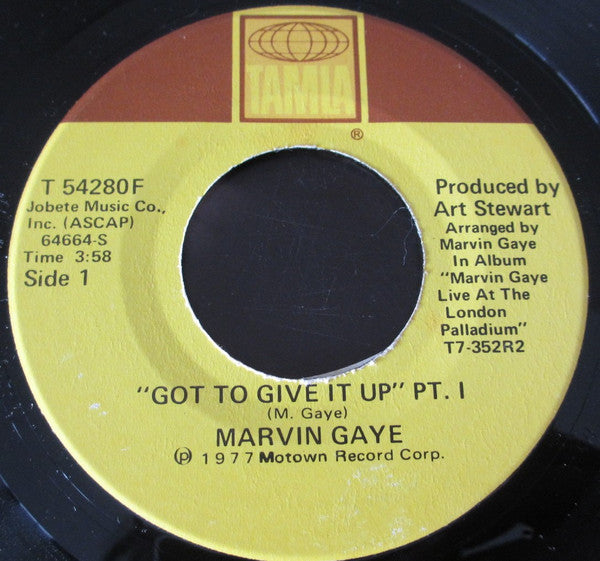 Marvin Gaye : Got To Give It Up (7", Single, Mon)