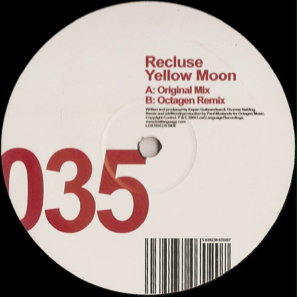 Recluse : Yellow Moon (12")