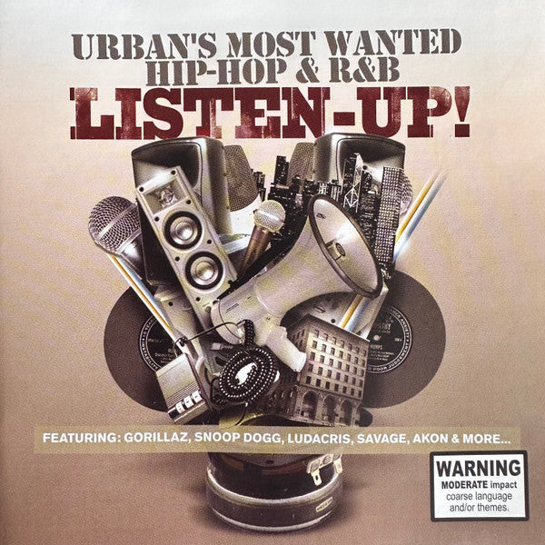 Various : Listen-Up! Urban&#39;s Most Wanted Hip-Hop &amp; R&amp;B (2xCD, Album, Comp, Copy Prot.)