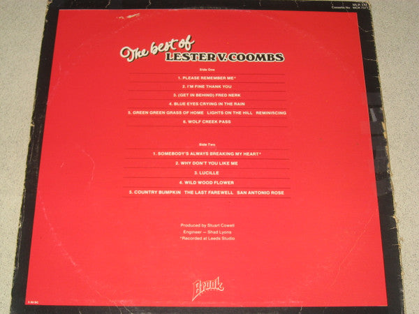 Lester V. Coombs : Are You Ready The Best Of Lester V. Coombs (LP, Album)