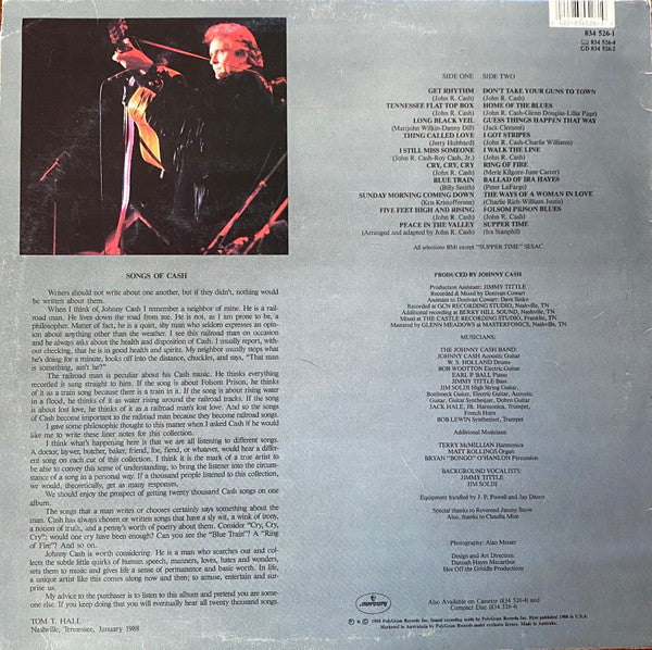 Johnny Cash : Classic Cash (LP, Album)