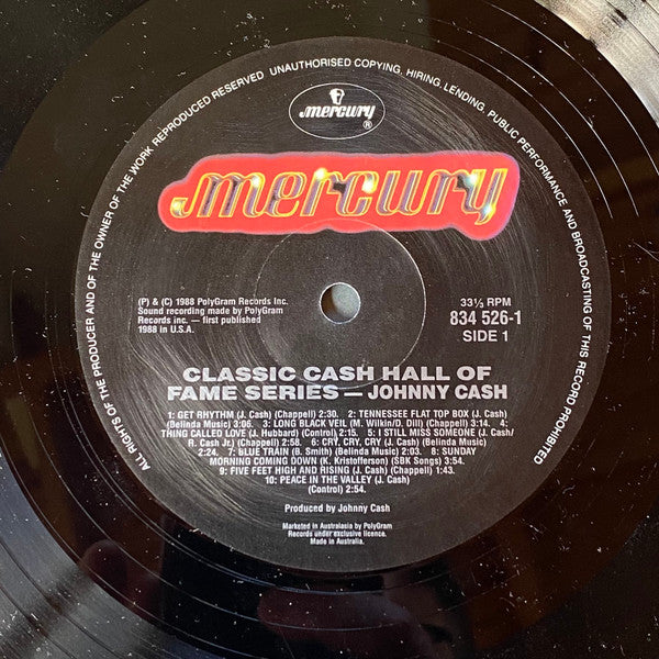 Johnny Cash : Classic Cash (LP, Album)