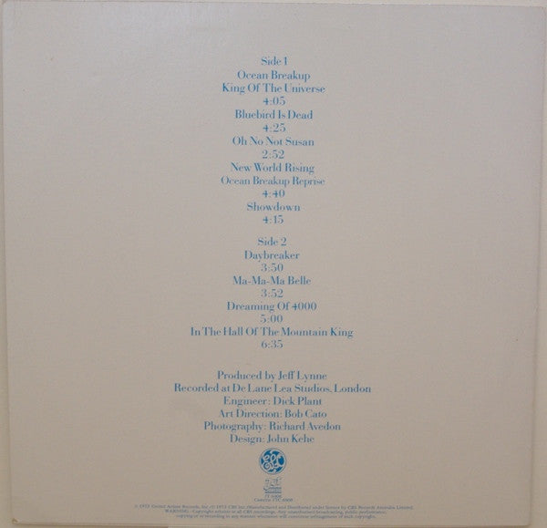 Electric Light Orchestra : On The Third Day (LP, Album, RE)