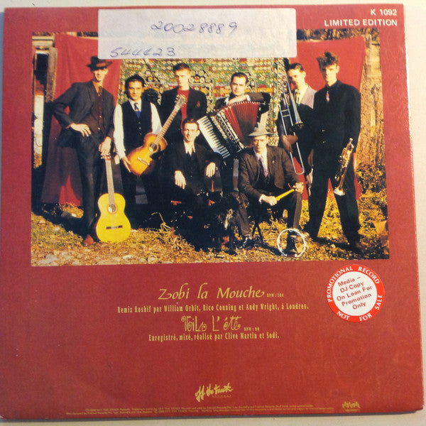 Les Negresses Vertes : Zobi La Mouche (The Fly) (7", Ltd)