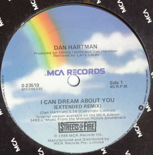 Dan Hartman : I Can Dream About You (12&quot;)