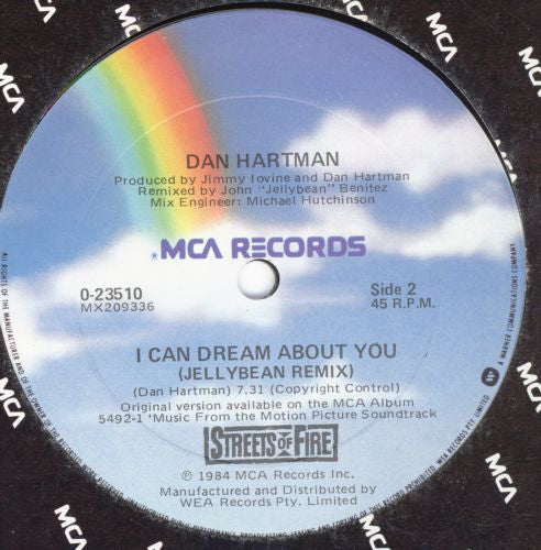 Dan Hartman : I Can Dream About You (12")