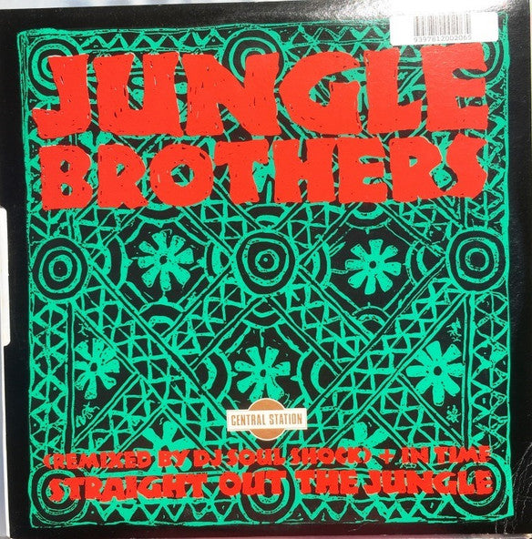 Jungle Brothers : Black Is Black (Ultimatum Mix) + Ultrablack (12", Single)