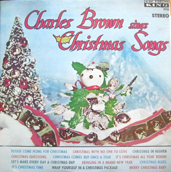 Charles Brown : Sings Christmas Songs (LP, Album, RE)