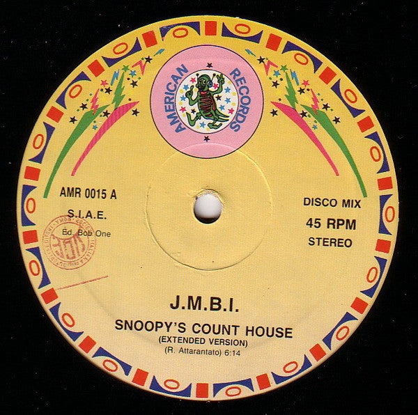 J.M.B.I. : Snoopy's Count House (12")